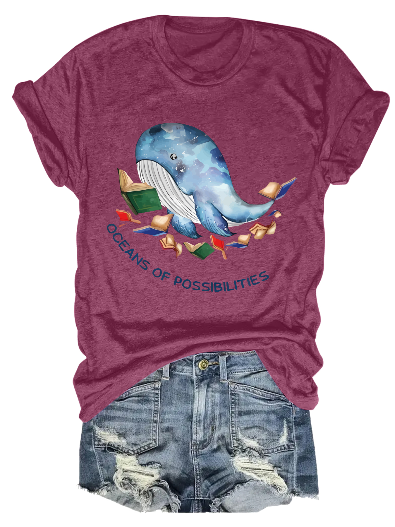 Summer Clothing Must Haves - Plus size women's short sleeve T-shirt