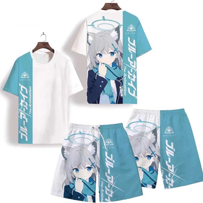 Summer Clothing Haul - Men's Suits Anime Blue Archive Takanashi