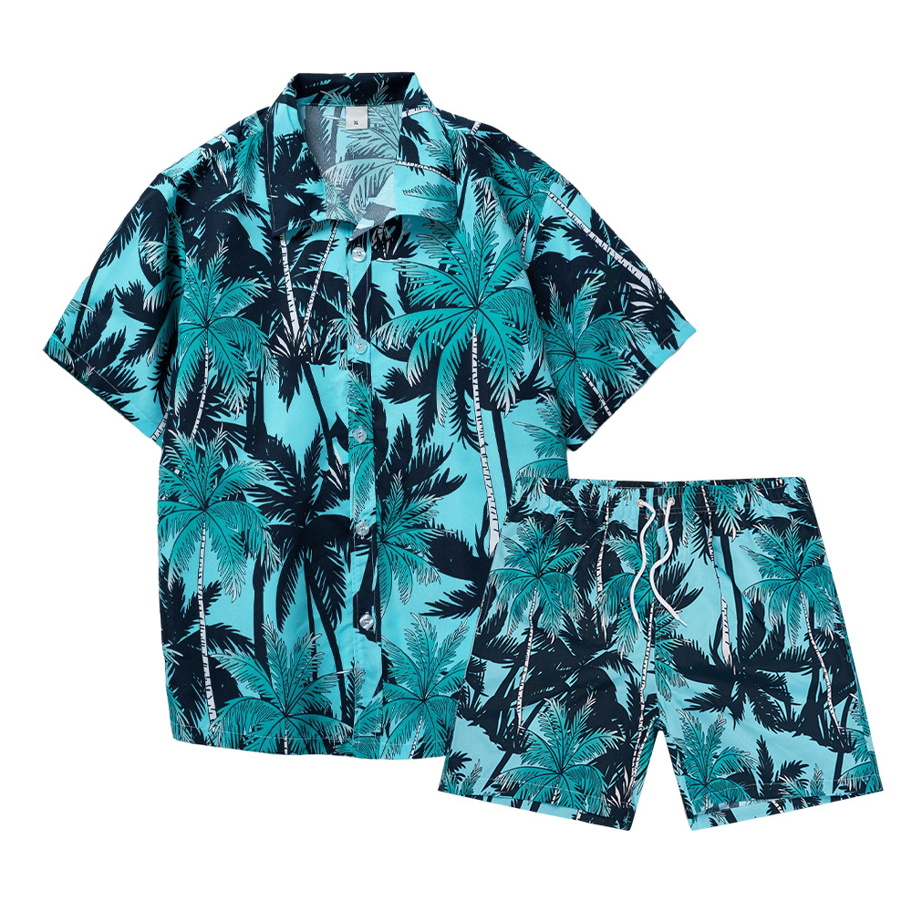 Summer Clothing Types - Hawaiian Coconut Tree 3D Print Men