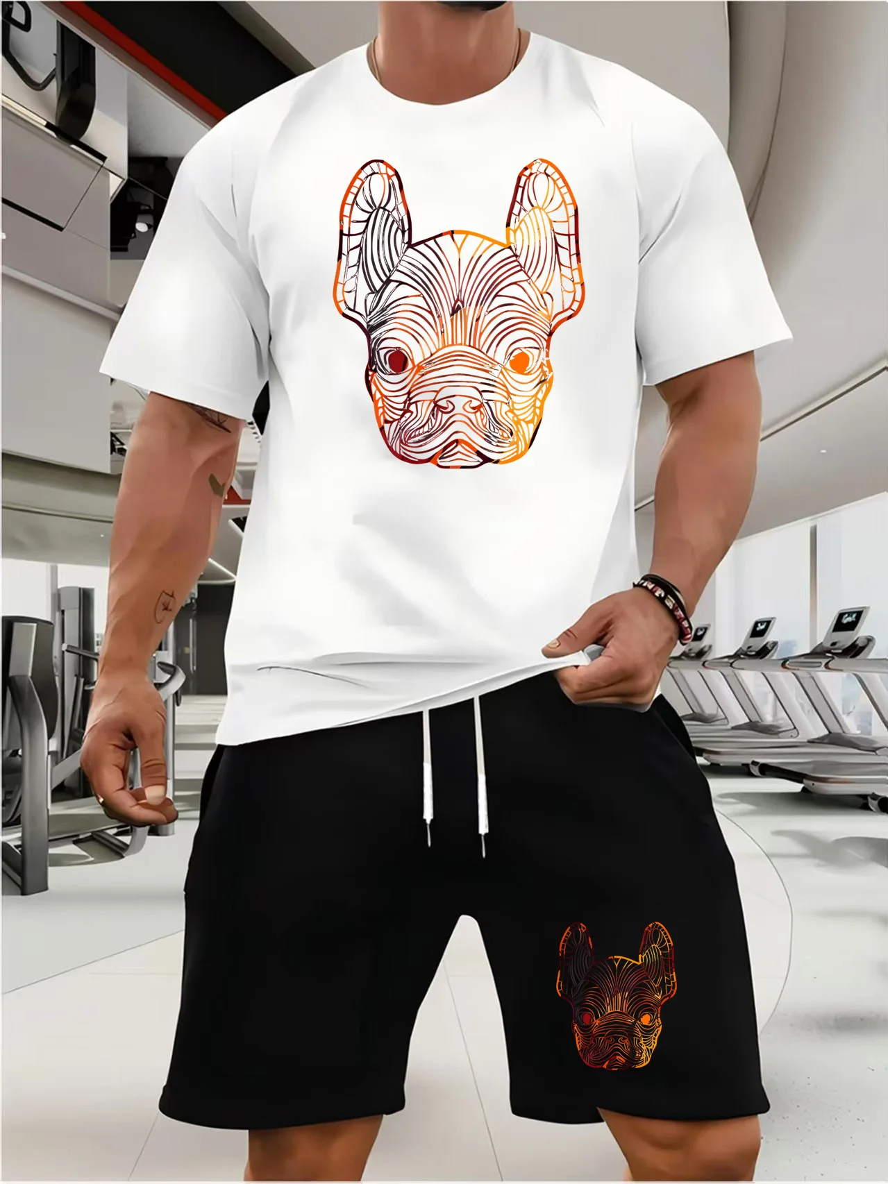 Summer Clothing Styles Men - Men's Summer Shorts Set, Short-Sleeve T-Shirt