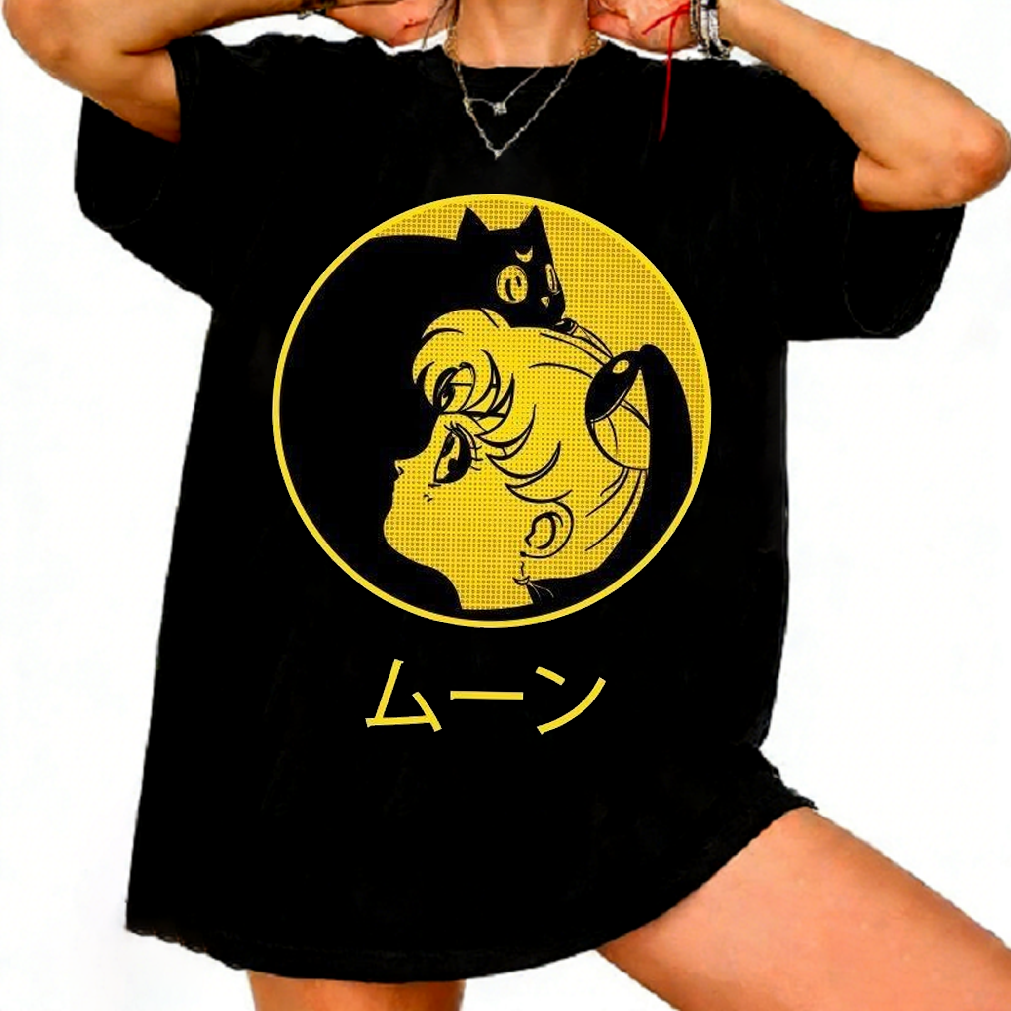 Summer Clothing Trends For Women - Sailor Moon Retro 90s Anime Graphic