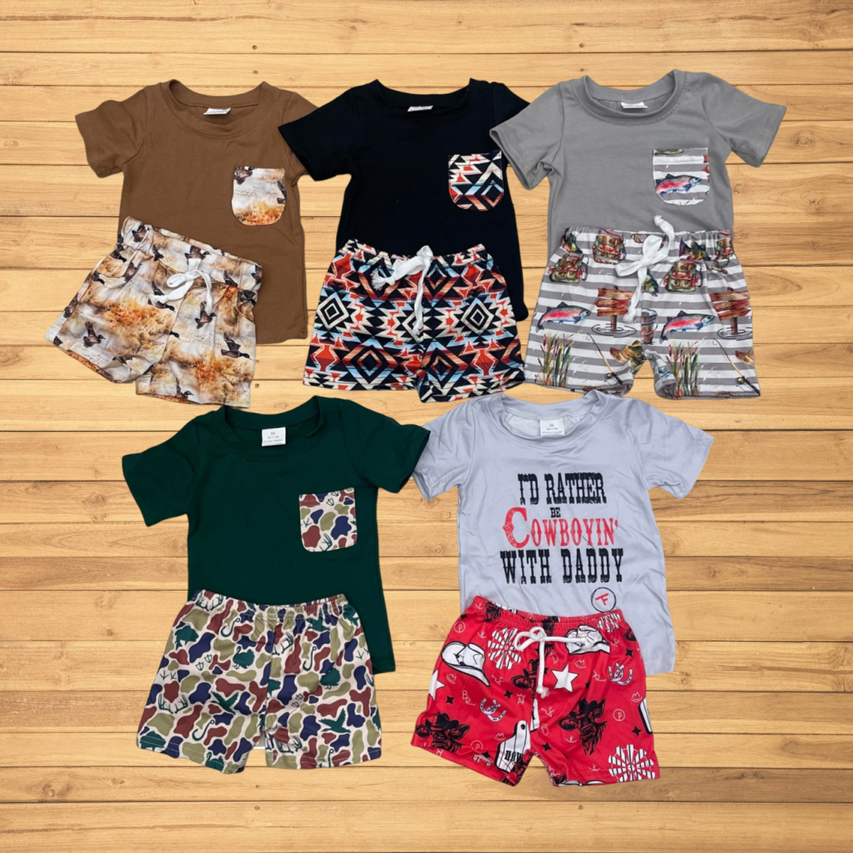Summer Clothing Boutiques - Wholesale summer hunting western boutique children