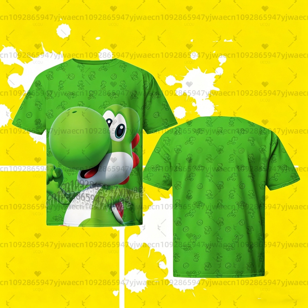 Summer Clothing Modest - 2026 men Super Mario Bros. Yoshi