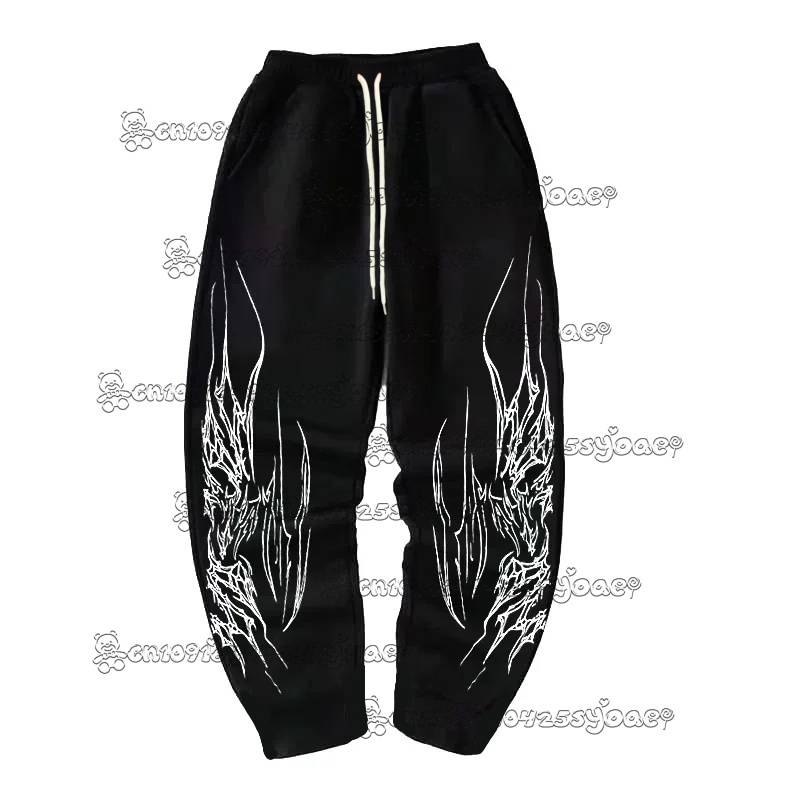 Summer Vacation Clothing Men - 2026 Y2K Streetwear Vintage Sweatpant Mens
