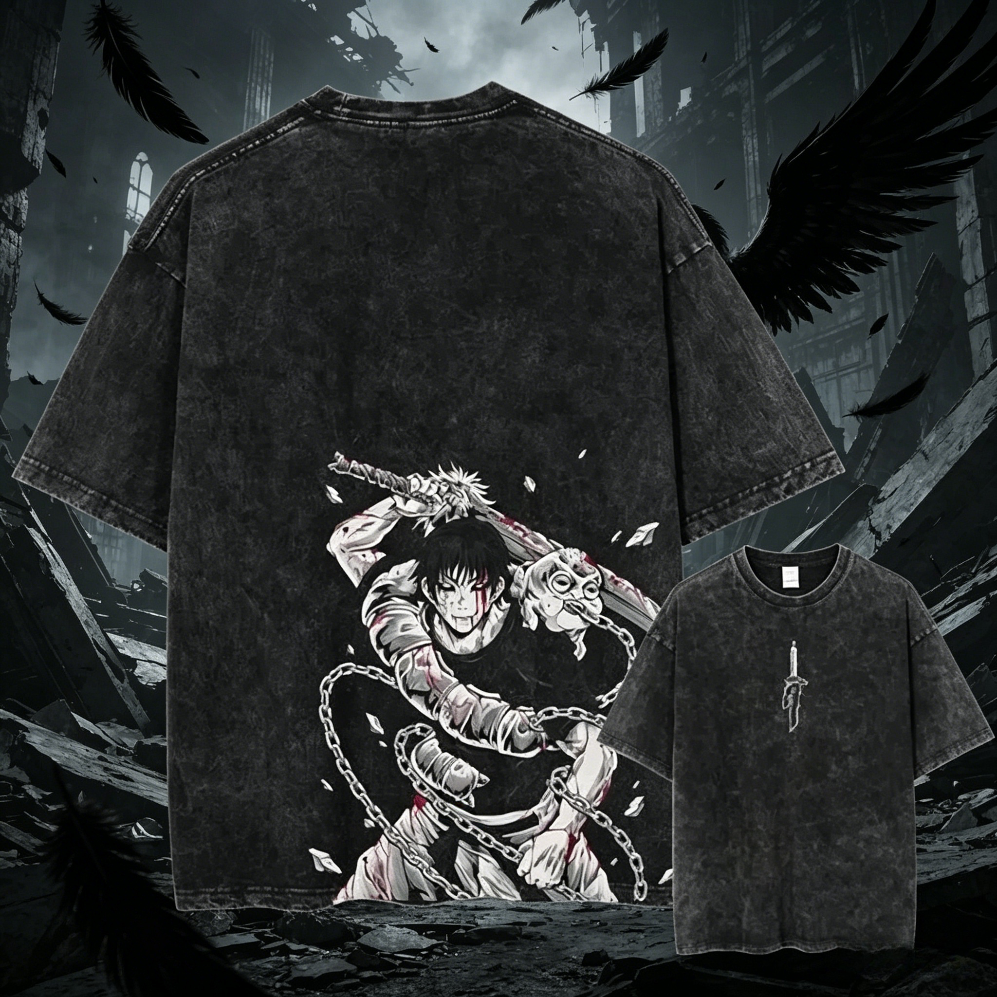 Summer Edition Clothing - 2026 Summer Fushiguro Toji Printed T