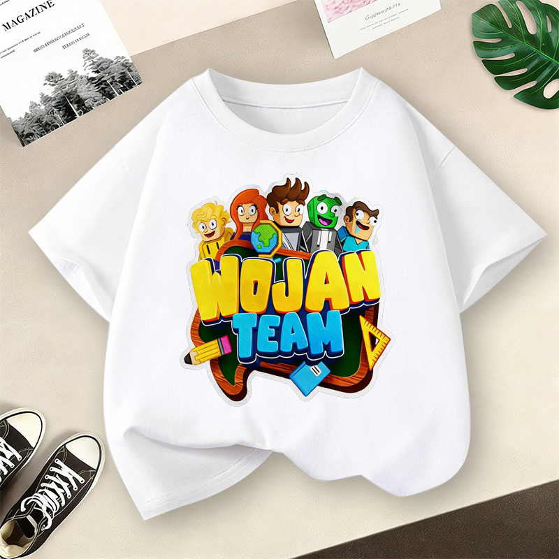 Summer Clothing Kids Boys - Short Sleeve T-shirt for Boys Wojan