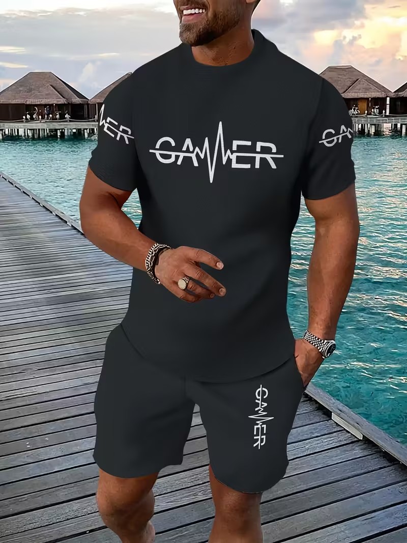 2026 3D Simple Casual Men's T- - đánh giá và giá Summer Clothing Styles Men