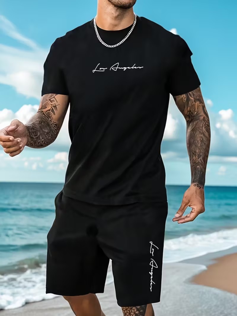 2026 3D Simple Casual Men's T- - đánh giá và giá Summer Clothing Styles Men