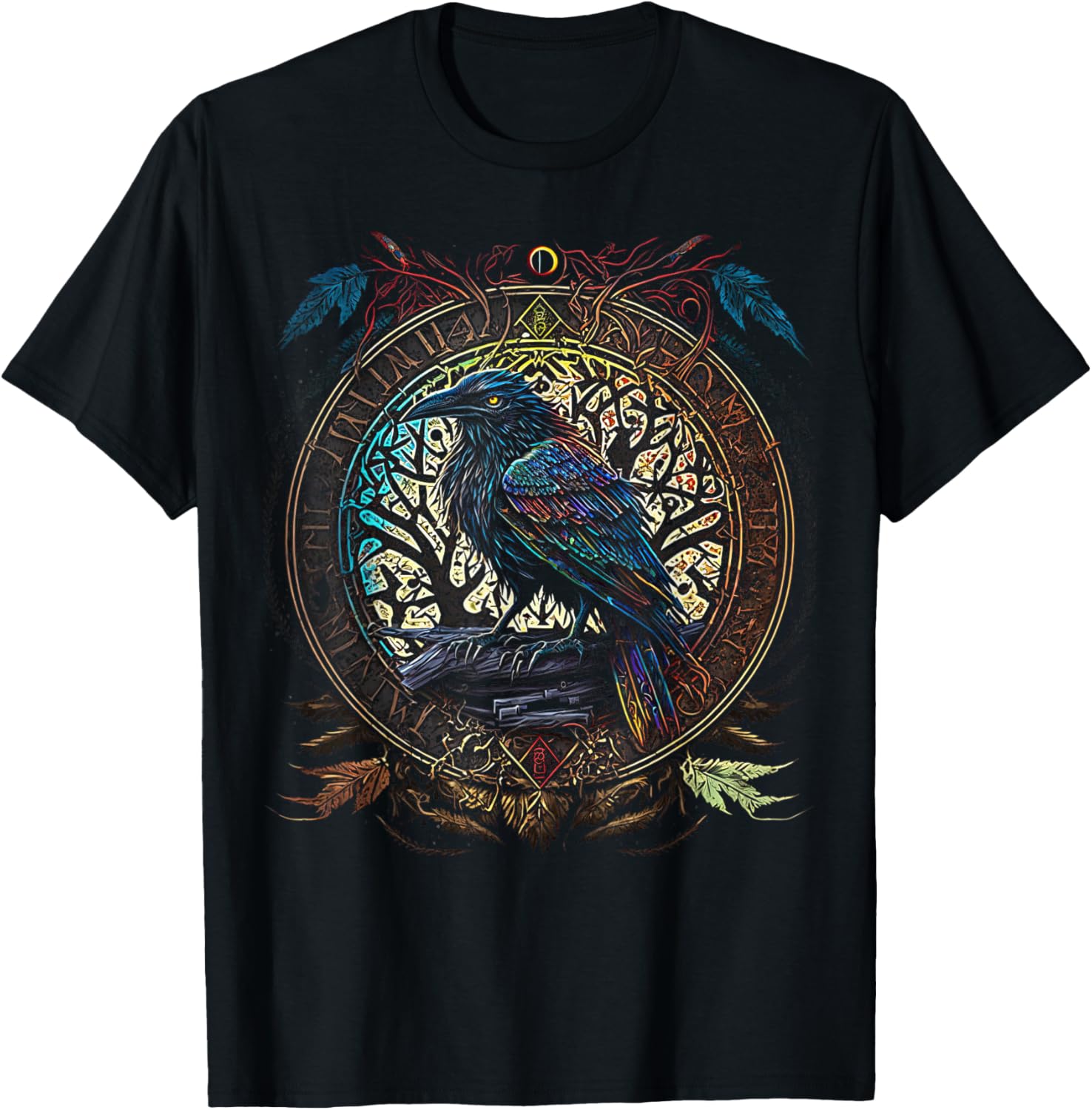 Raven Yggdrasil Norse Mytholog - đánh giá và giá Summer Viking Clothing