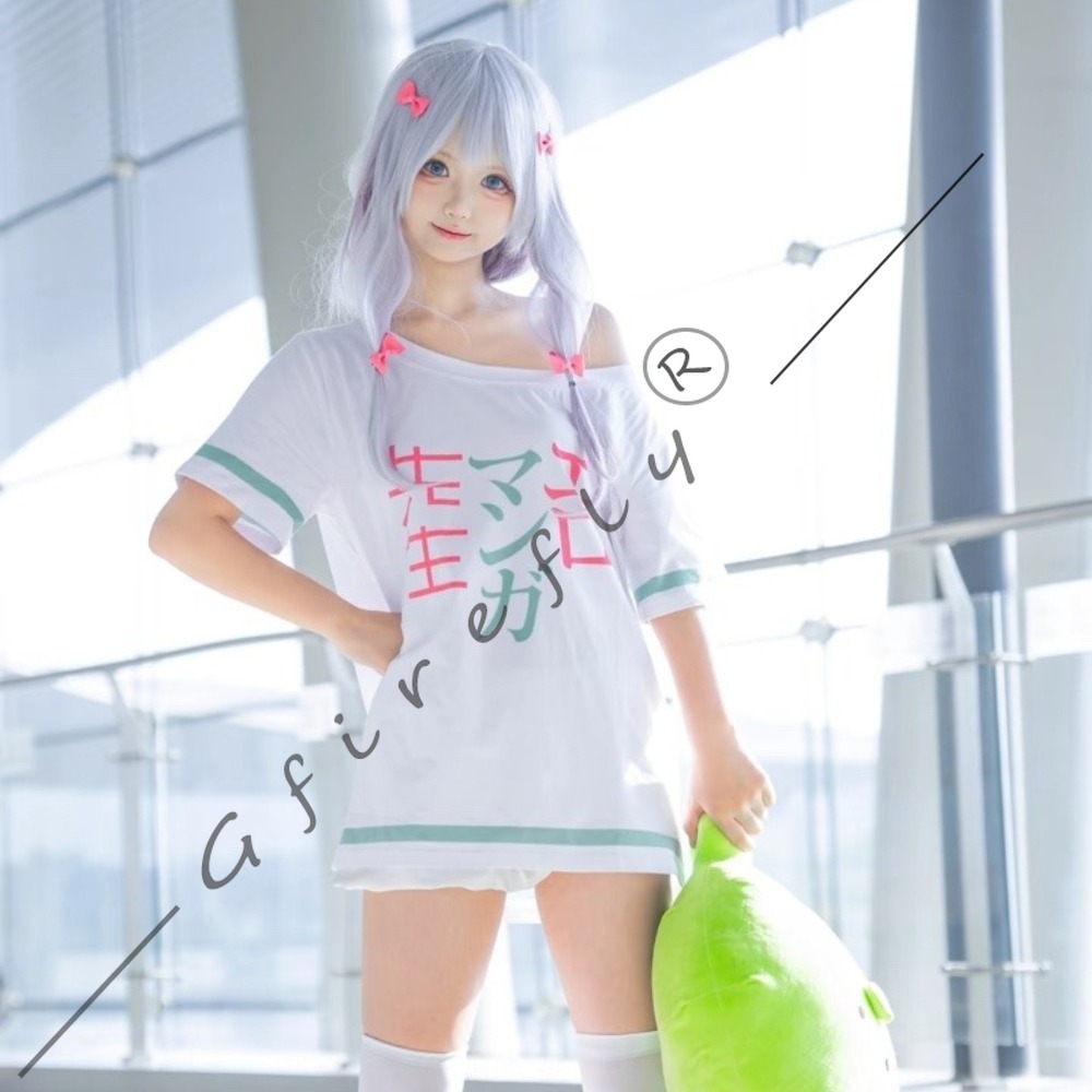Eromanga Sensei Izumi Sagiri T - đánh giá và giá Summer Clothing Modest