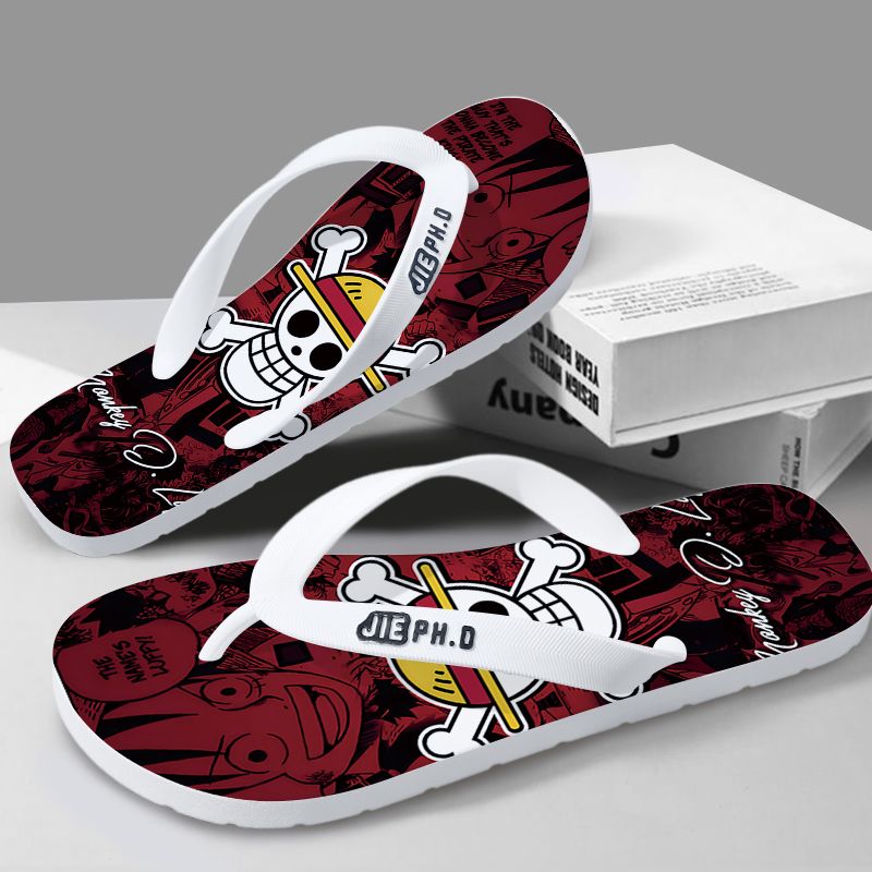 New One Piece anime flip-flops - đánh giá và giá Summer Edition Clothing