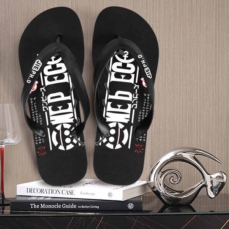 New One Piece anime flip-flops - đánh giá và giá Summer Edition Clothing