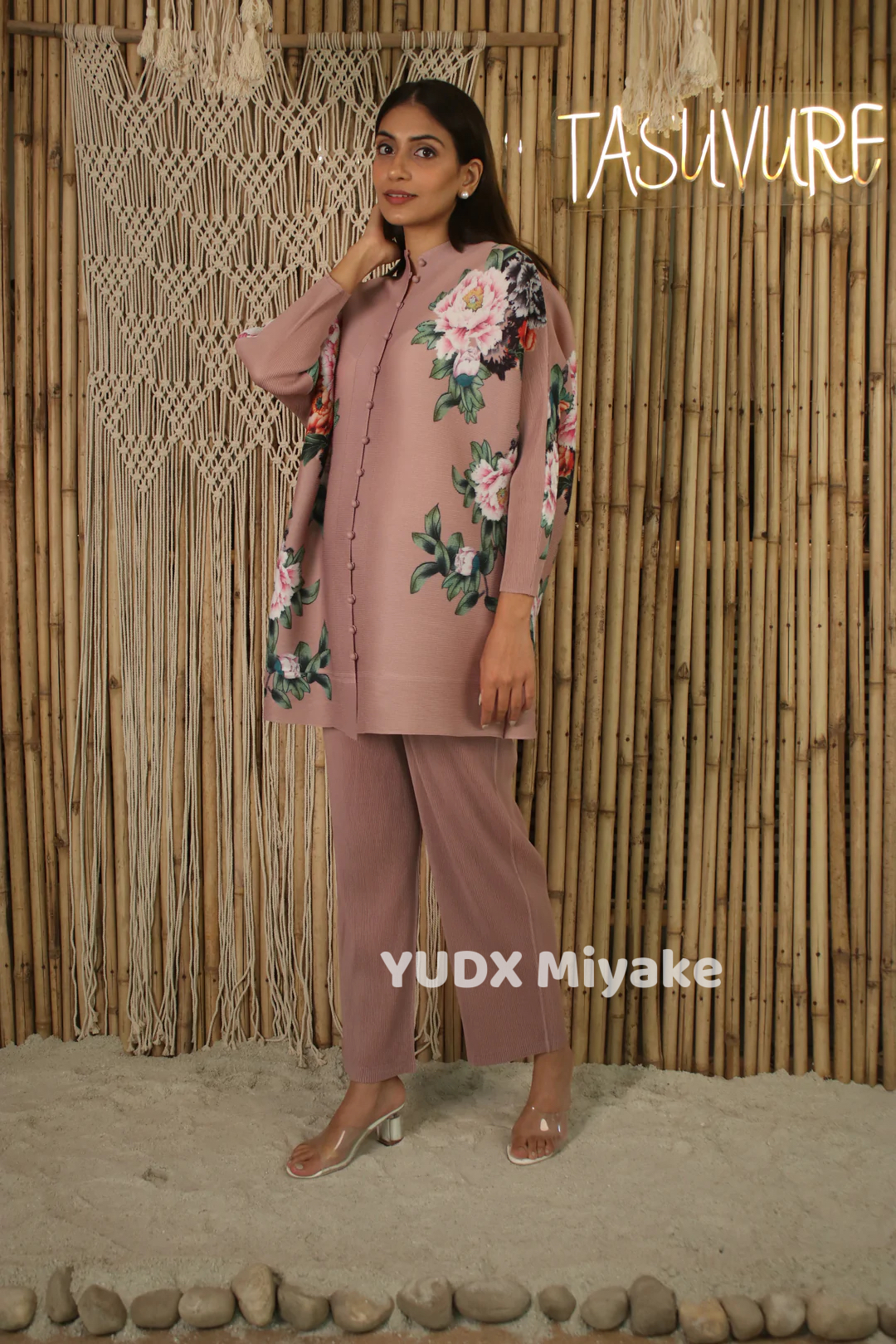 YUDX Miyake Pleated Floral Pri - đánh giá và giá Summer Days Clothing