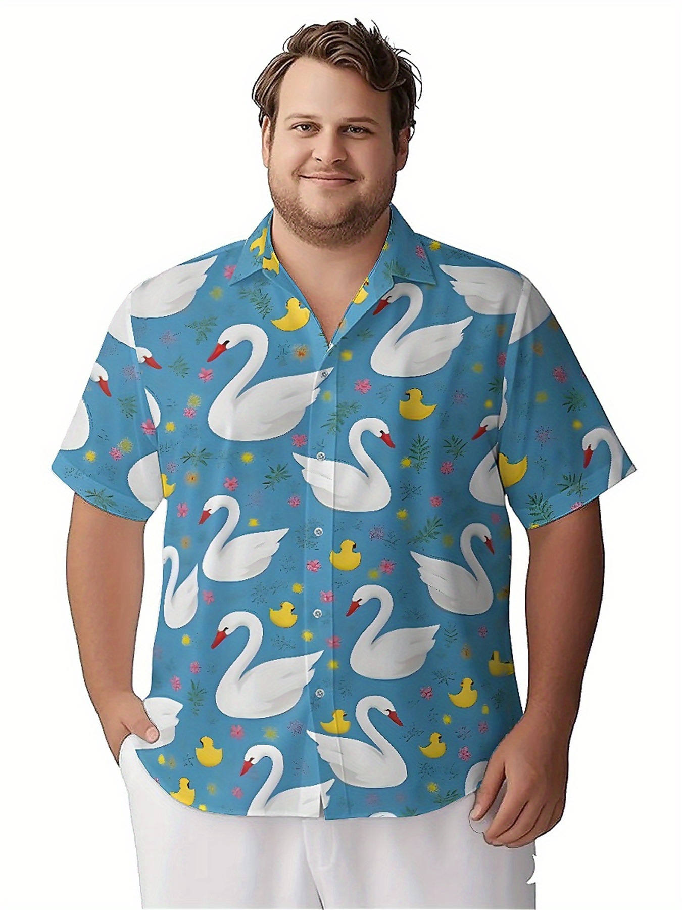 Men's Plus Size Hawaiian Shirt - đánh giá và giá Beach Shirt Hawaiian
