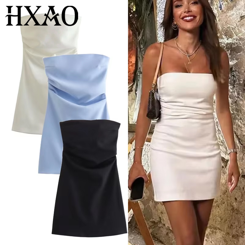 HXAO Dress Women Off Shoulder  - đánh giá và giá Zara Summer Clothing For Women