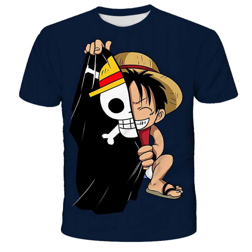 Fashion Kid Anime One Piece Lu - đánh giá và giá Summer Clothing Kids Boys