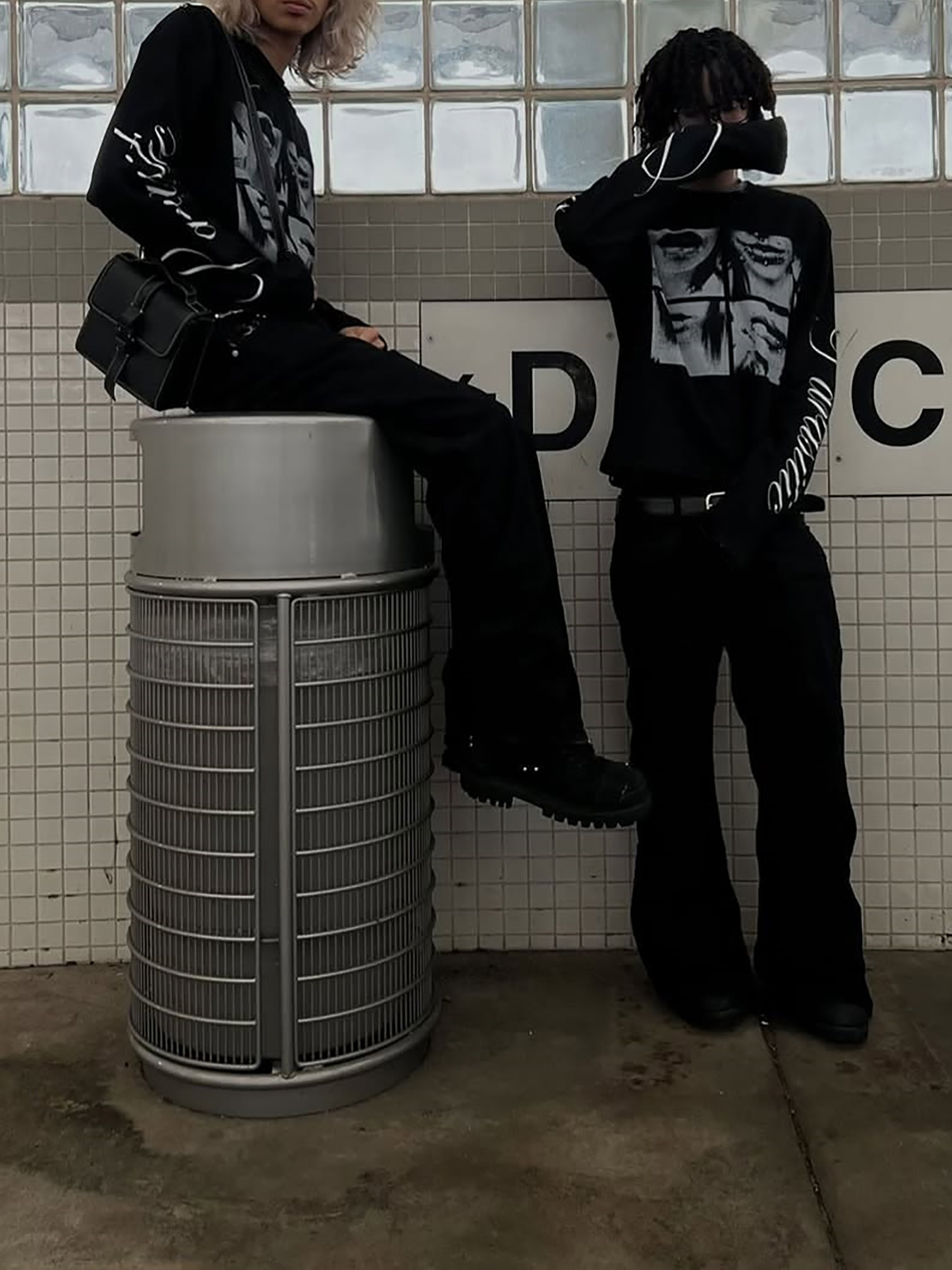 Dark style street punk unisex  - đánh giá và giá Summer Clothing Types