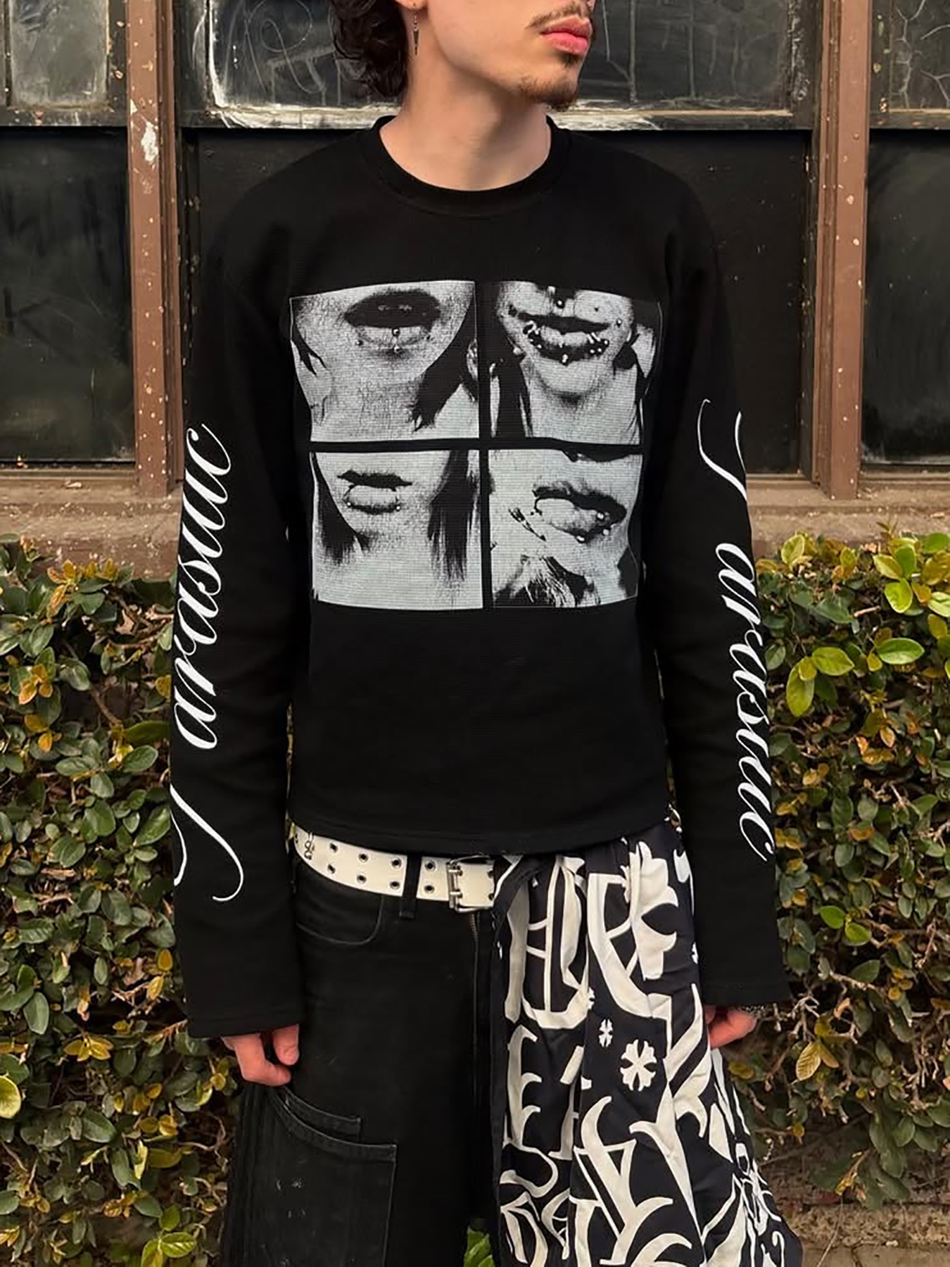Dark style street punk unisex  - đánh giá và giá Summer Clothing Types