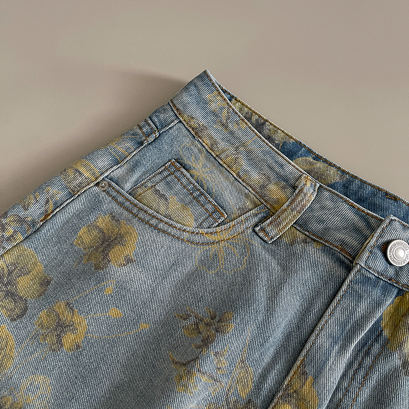Elegant Women Denim Skirt Yell - đánh giá và giá Soft Summer Yellow Clothing
