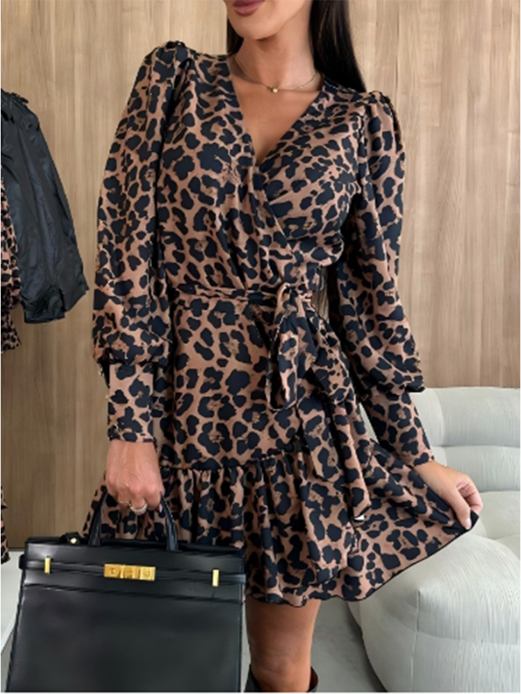 Women's Leopard Printed Dresse - đánh giá và giá Zara Summer Clothing For Women