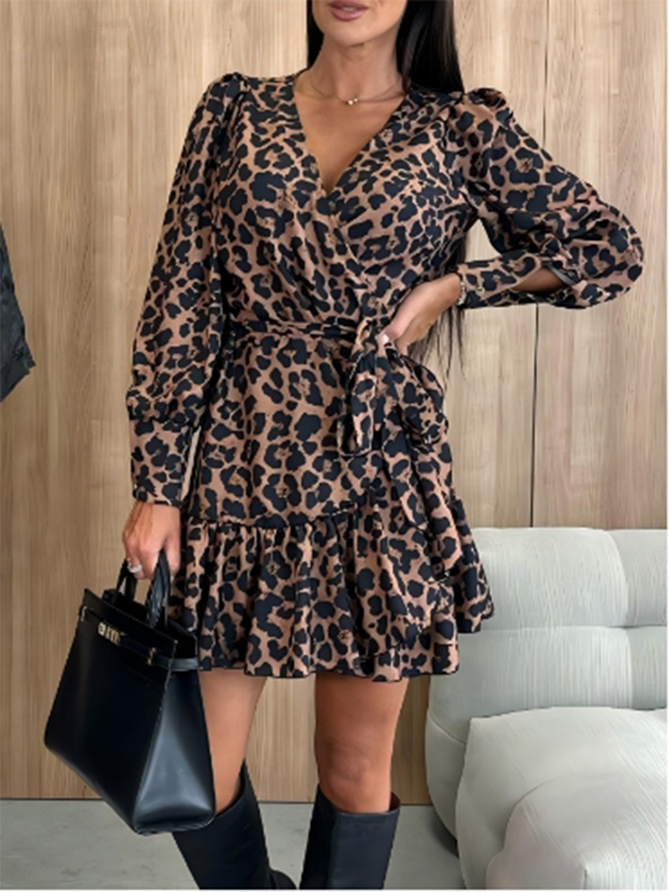 Women's Leopard Printed Dresse - đánh giá và giá Zara Summer Clothing For Women