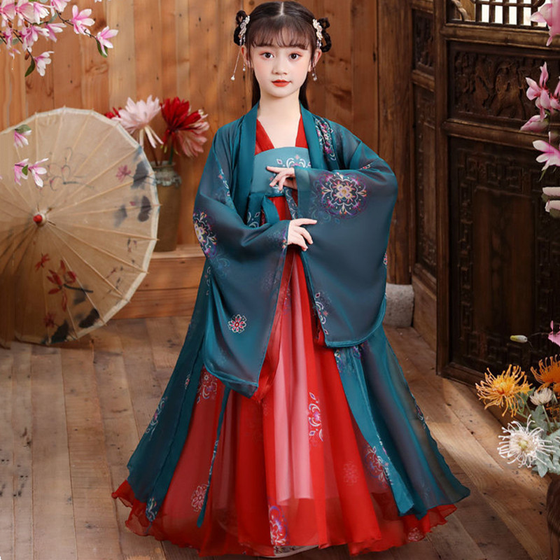 Summer Hanfu Dress Girl Fairy  - đánh giá và giá Summer Clothing Baby
