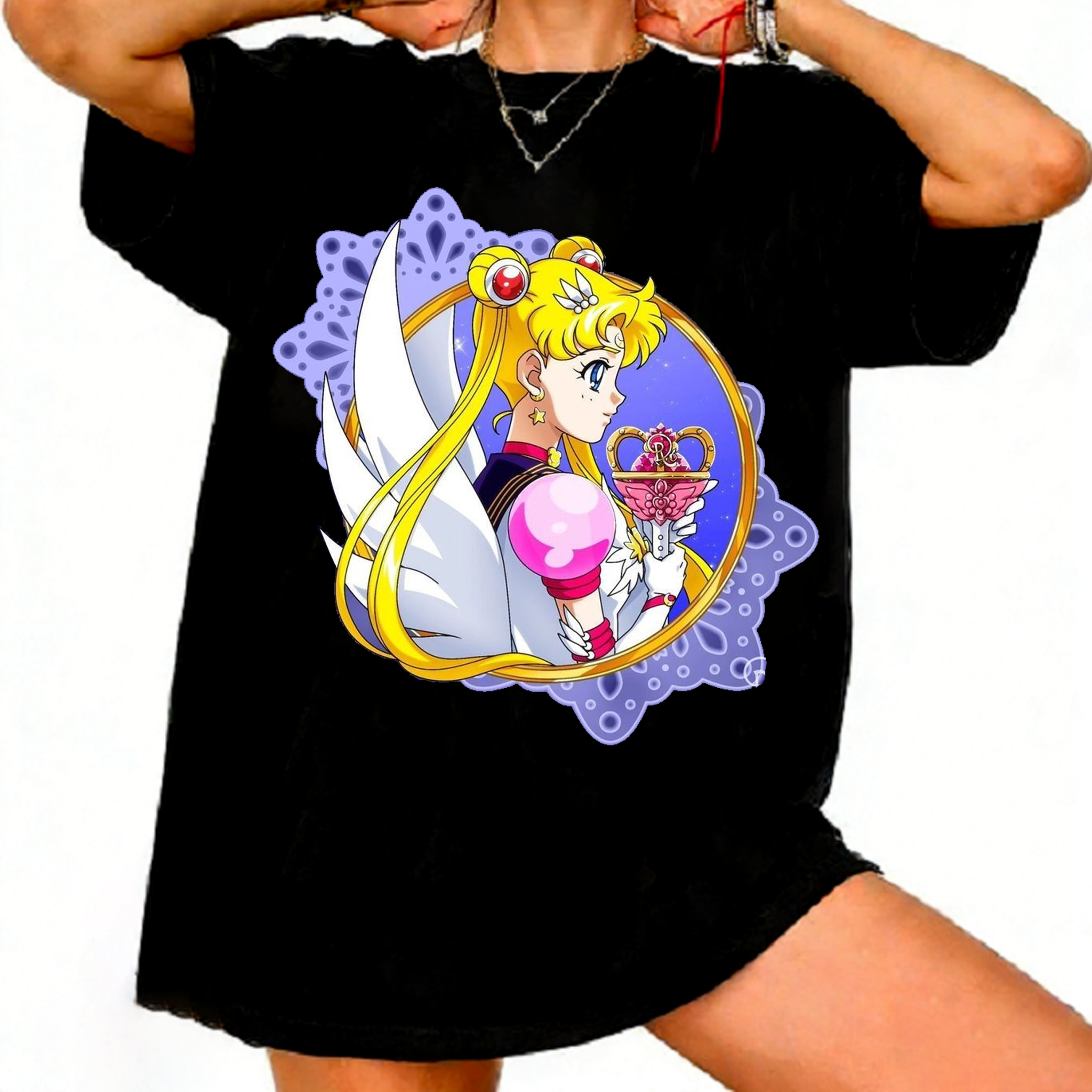 Sailor Moon Retro 90s Anime Gr - đánh giá và giá Summer Clothing Trends For Women