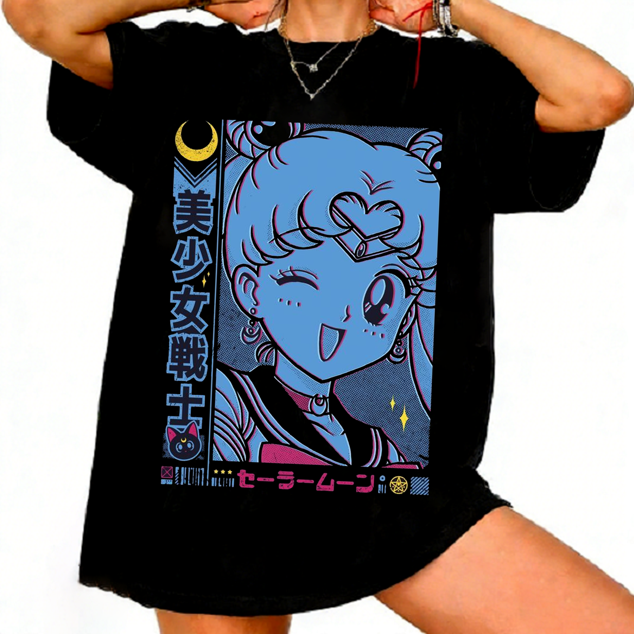 Sailor Moon Retro 90s Anime Gr - đánh giá và giá Summer Clothing Trends For Women