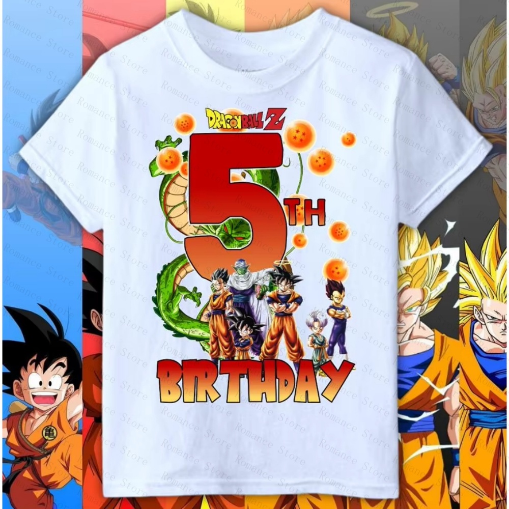 2026 Summer Dragon Ball BIRTHD - đánh giá và giá Summer Clothing Kids Boys