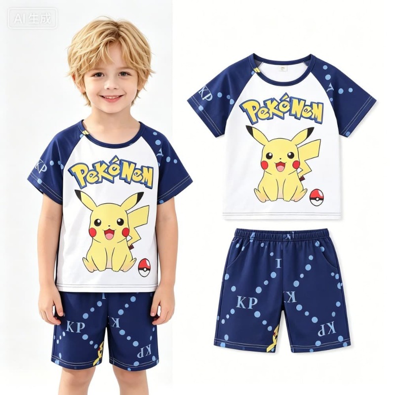 Matching Outfits Pokemon Pikac - đánh giá và giá Summer Clothing For Baby Boy