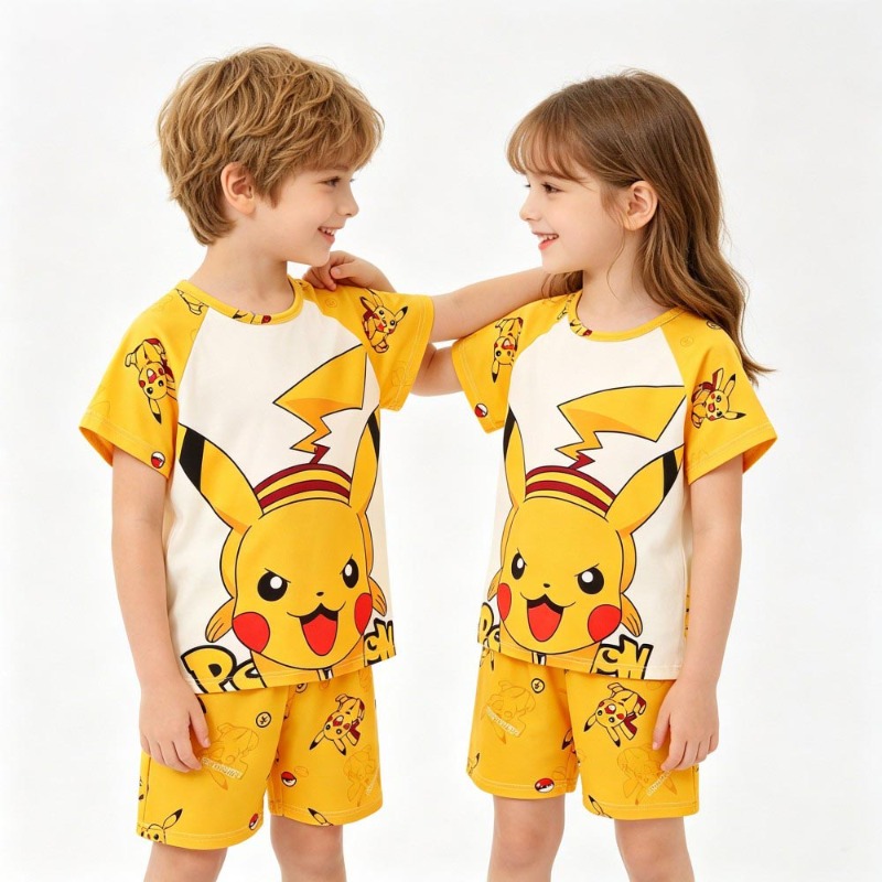 Matching Outfits Pokemon Pikac - đánh giá và giá Summer Clothing For Baby Boy
