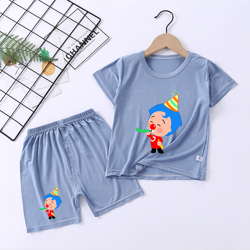 Plims Clown Children Pajamas H - đánh giá và giá Summer Days Clothing