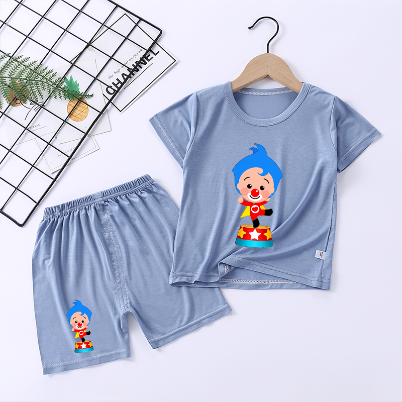Plims Clown Children Pajamas H - đánh giá và giá Summer Days Clothing