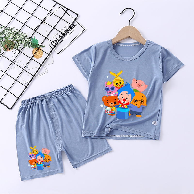 Plims Clown Children Pajamas H - đánh giá và giá Summer Days Clothing