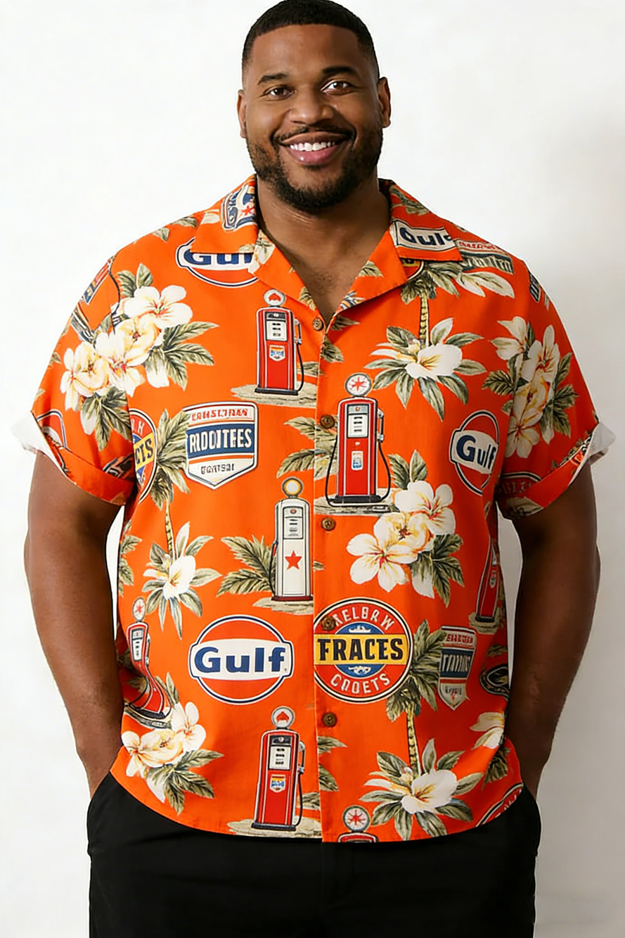 Mens Fashion Retro Short Sleev - đánh giá và giá Summer Vacation Clothing Men