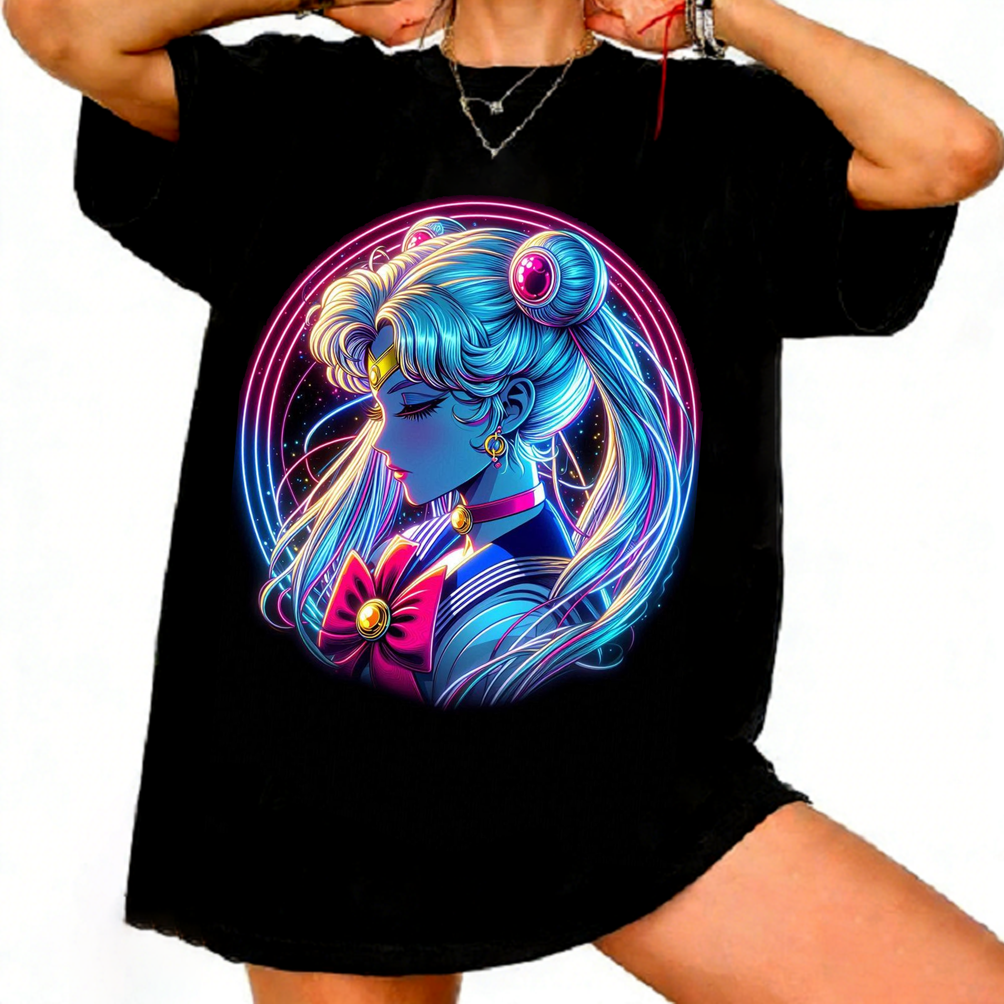 Sailor Moon Retro 90s Anime Gr - đánh giá và giá Summer Clothing Trends For Women