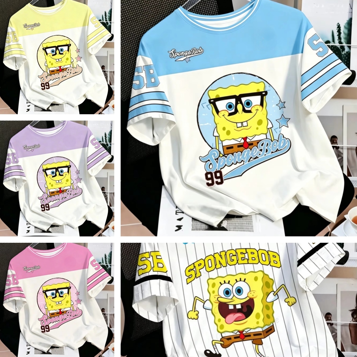 Summer SpongeBob SquarePants 3 - đánh giá và giá Summer Clothing Kids Boys