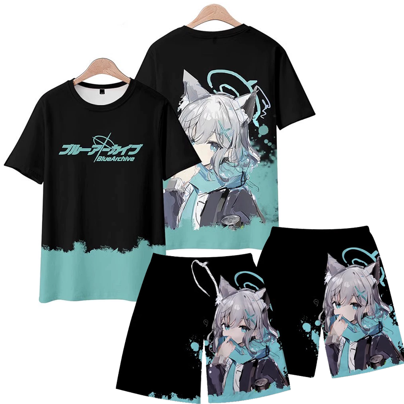 Men's Suits Anime Blue Archive - đánh giá và giá Summer Clothing Haul