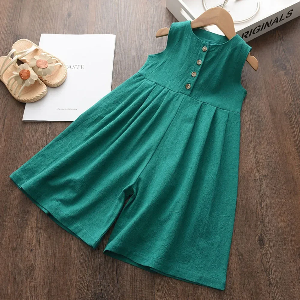 New Fashionable Girls' Jumpsui - đánh giá và giá Summer Clothing Baby