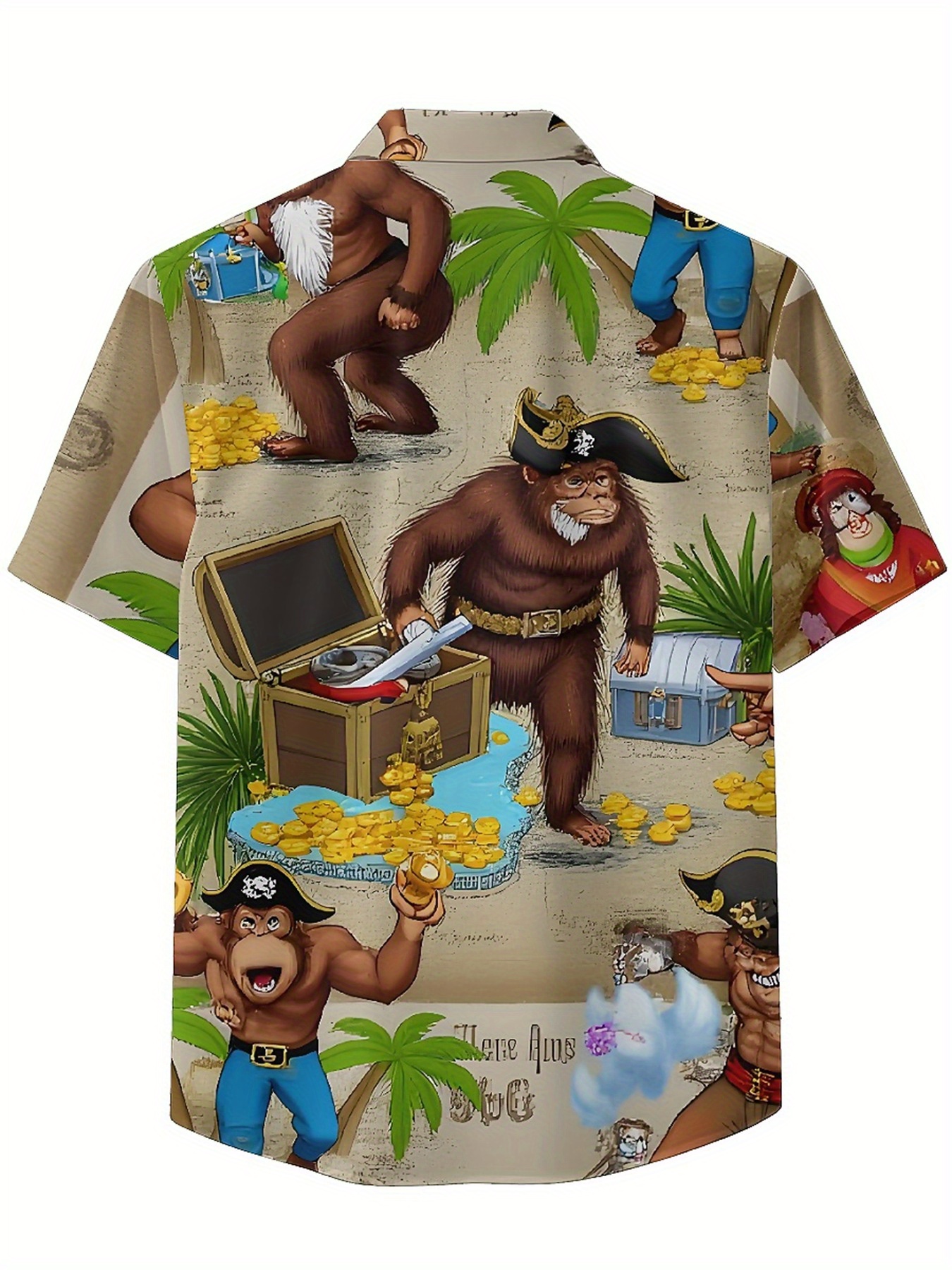 Men's Plus Size Hawaiian Shirt - đánh giá và giá Beach Shirt Hawaiian
