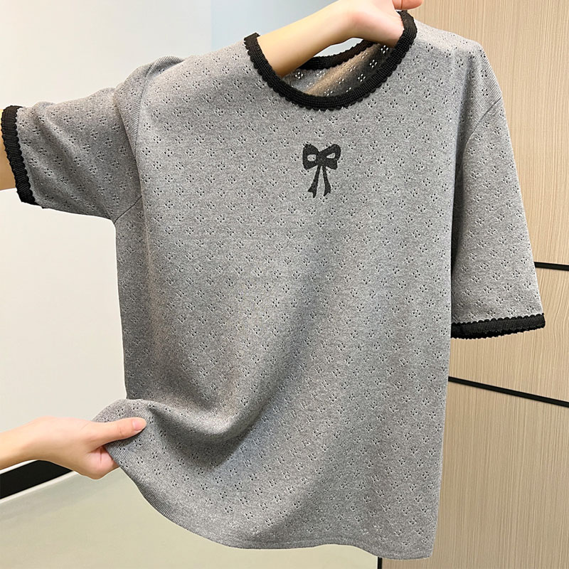 Short Sleeve Hollow Out Knitte - đánh giá và giá Summer Days Clothing