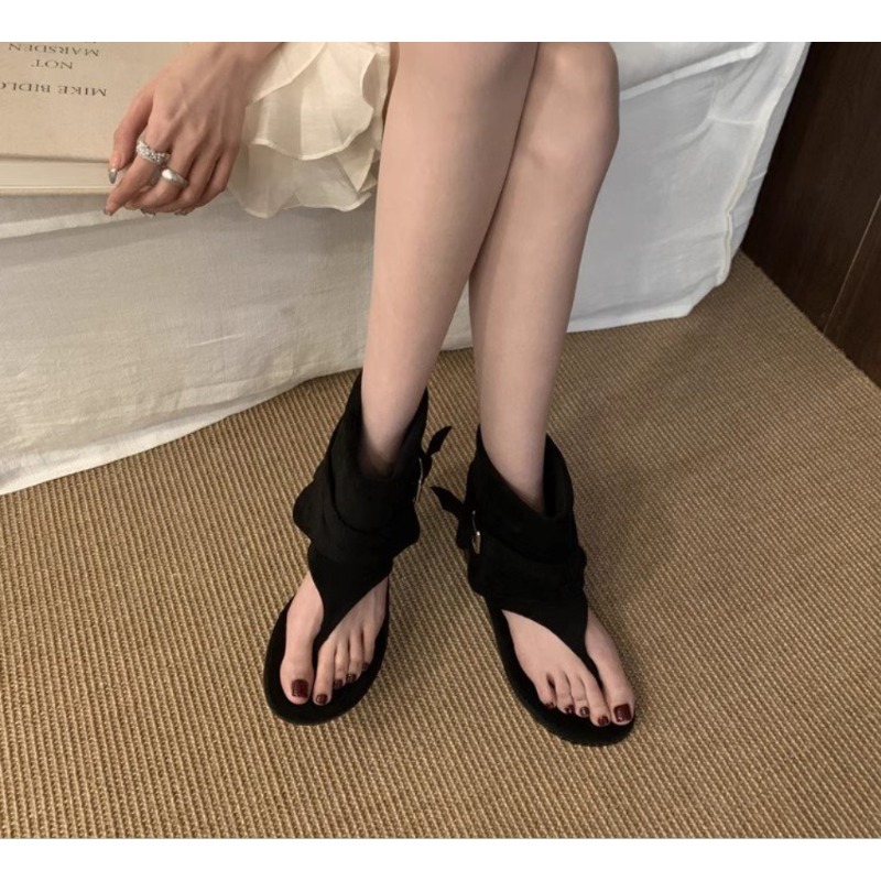2025Spring Clip Toe Flats Sand - đánh giá và giá Summer Clothing Modest