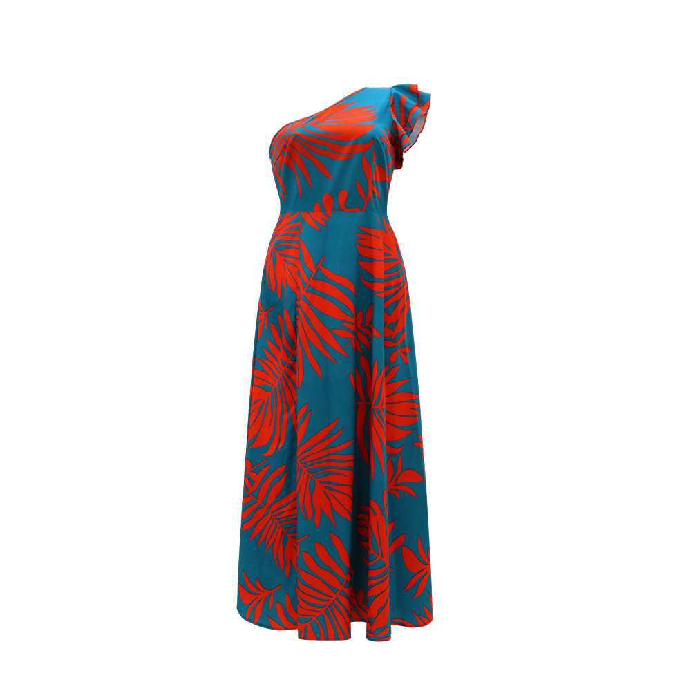 One Shoulder Tropical Print Ma - đánh giá và giá Zara Summer Clothing For Women