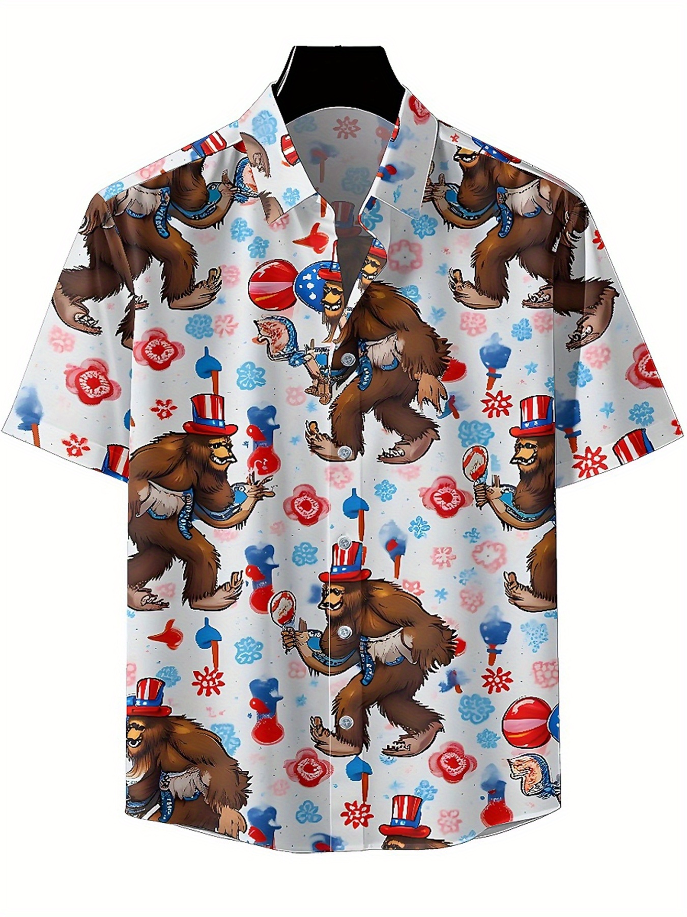 Men's Plus Size Hawaiian Shirt - đánh giá và giá Beach Shirt Hawaiian