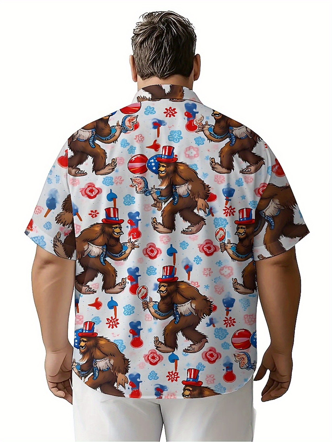 Men's Plus Size Hawaiian Shirt - đánh giá và giá Beach Shirt Hawaiian
