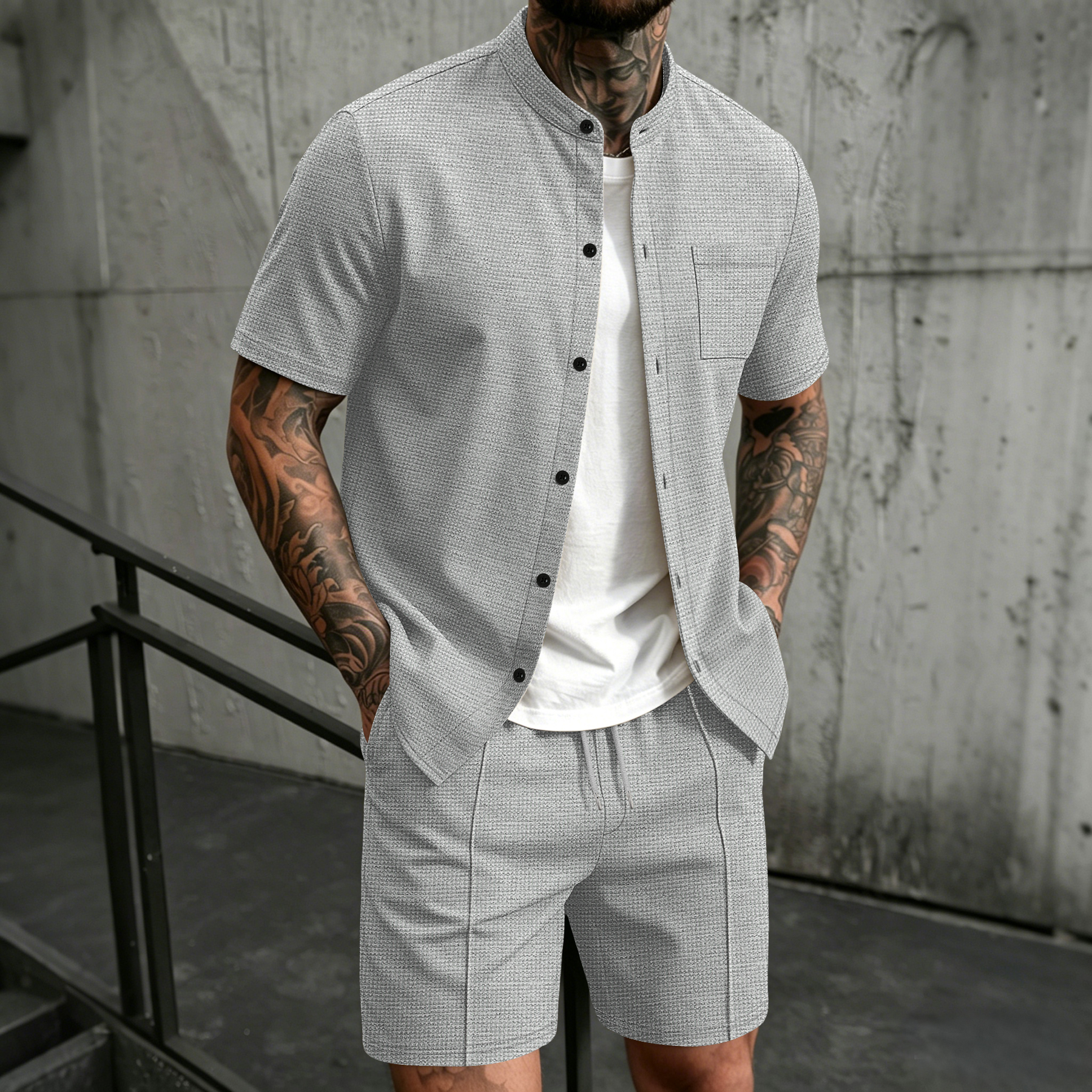 Men's 2 Piece Outfit, Stand Co - đánh giá và giá Summer Clothing Types