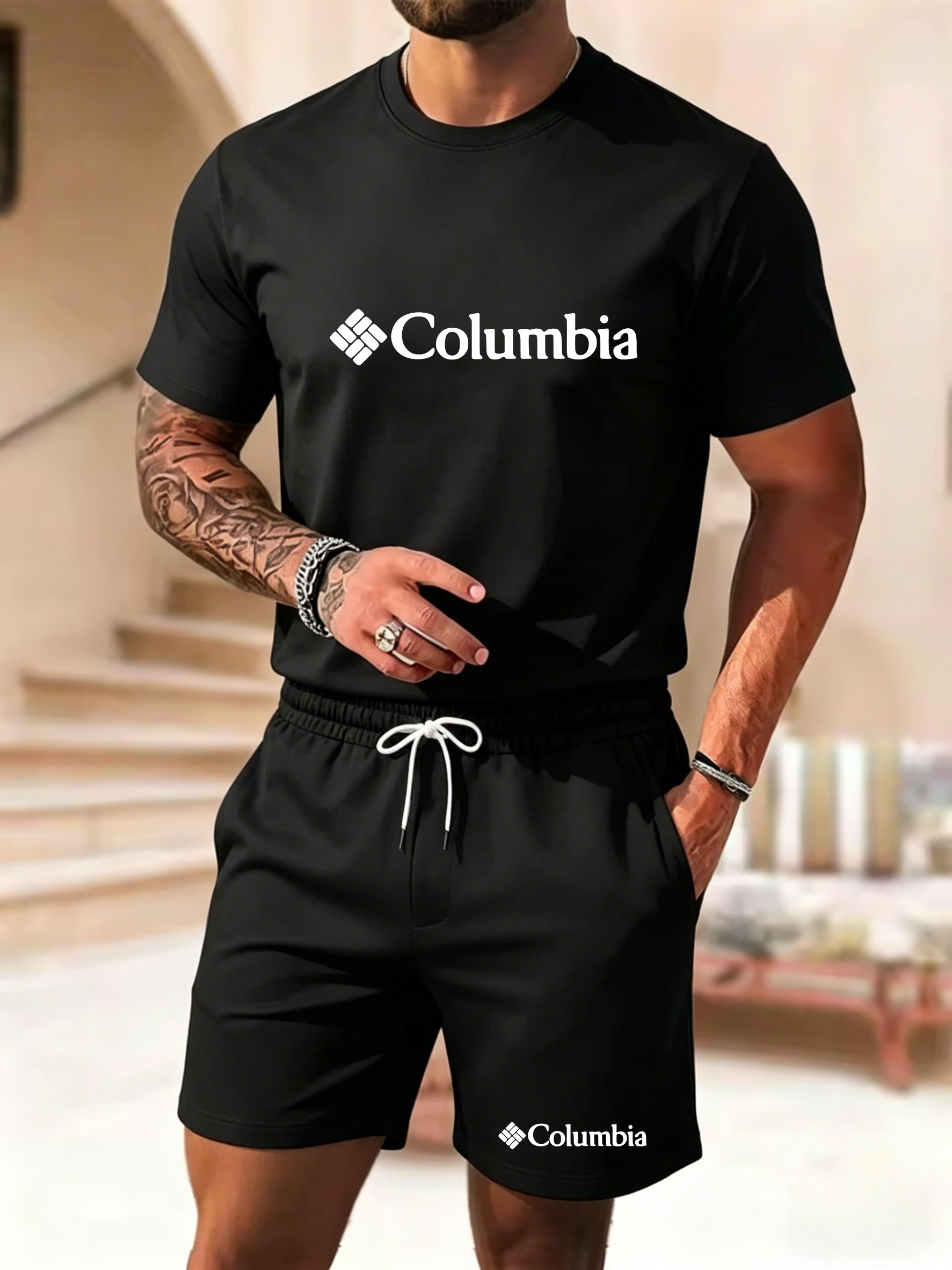 New Men's Short Sleeve Shorts  - đánh giá và giá Summer Clothing Haul