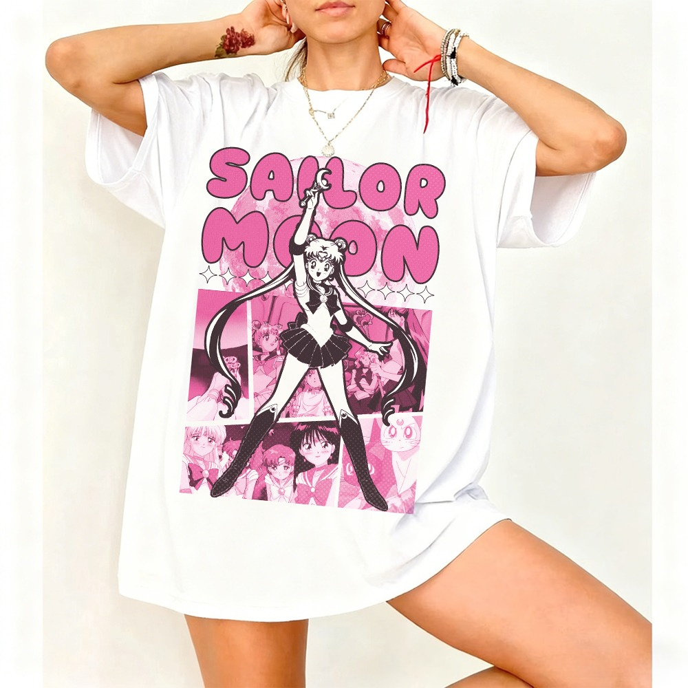 Sailor Moon Retro 90s Anime Gr - đánh giá và giá Summer Clothing Trends For Women
