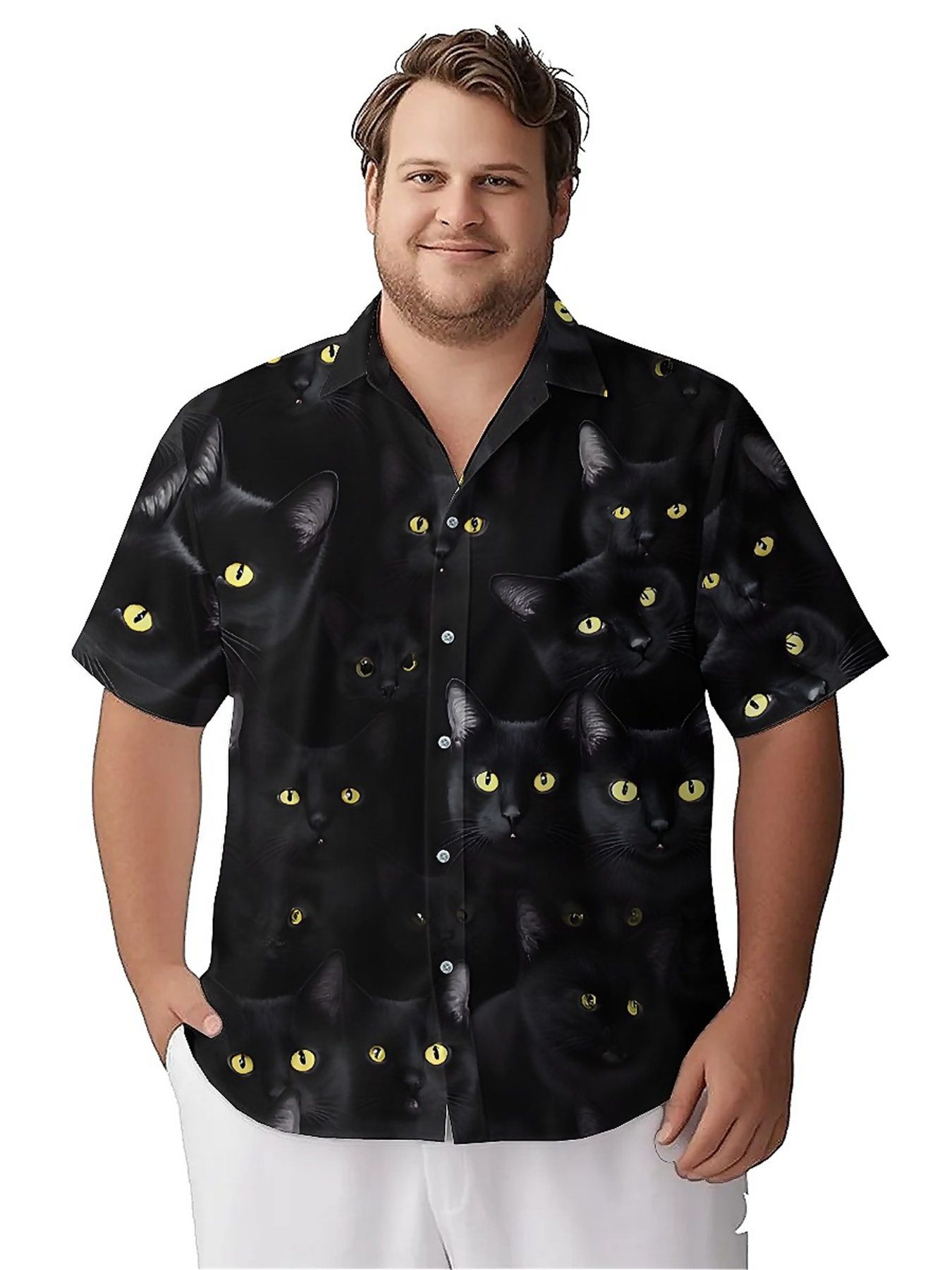 Men's Plus Size Hawaiian Shirt - đánh giá và giá Beach Shirt Hawaiian
