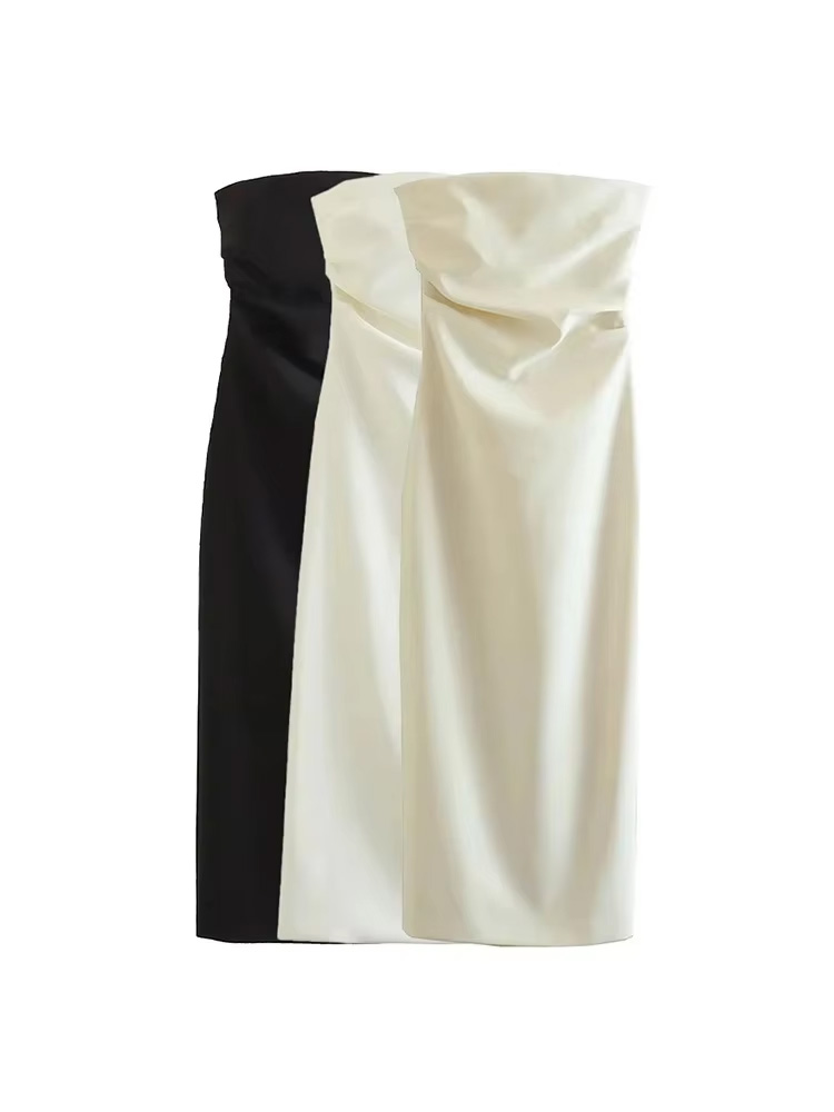Women Fashion Strapless Gather - đánh giá và giá Zara Summer Clothing For Women